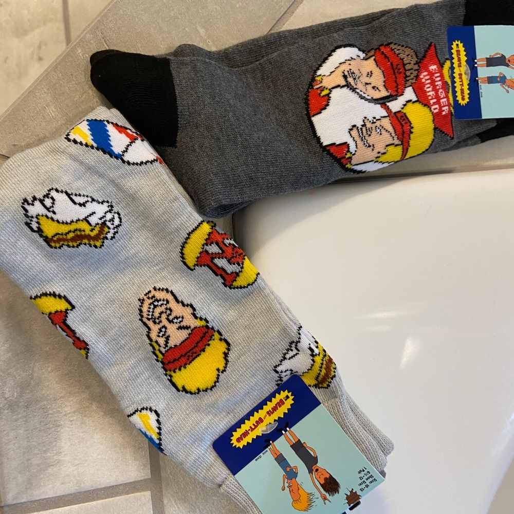 Bevis and Butthead Socks - Picture 6 of 7